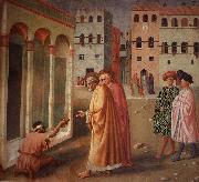 MASOLINO da Panicale Healing of the Cripple and Raising of Tabatha china oil painting reproduction